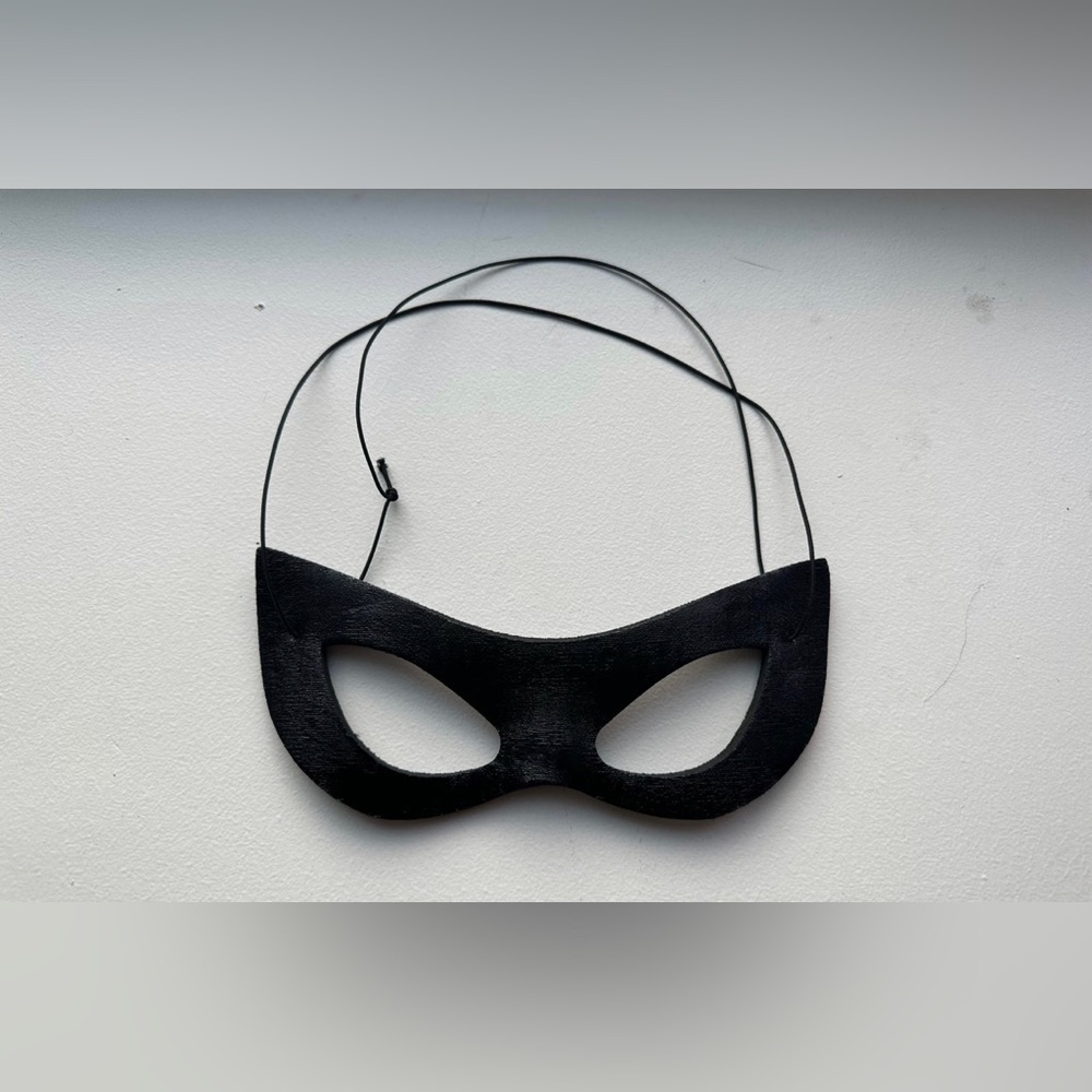 Halloween Black Mask